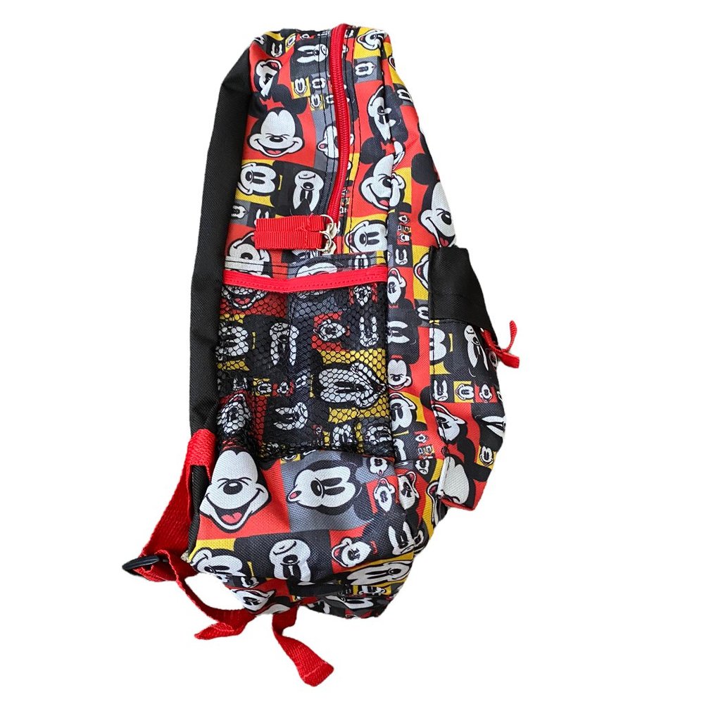 Disneyland Resort Unisex Mickey Mouse All Over Print Colorful Backpack School - Picture 3 of 6
